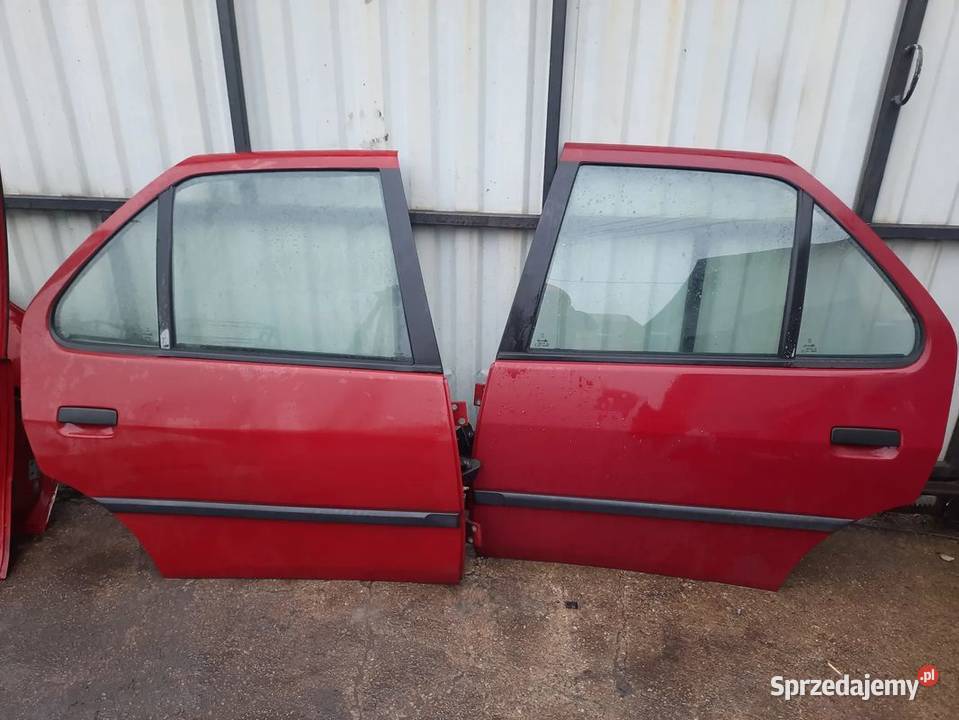 PEUGEOT 306 SEDAN DRZWI LEWE PRAWE PRZOD TYL Włoszczowa