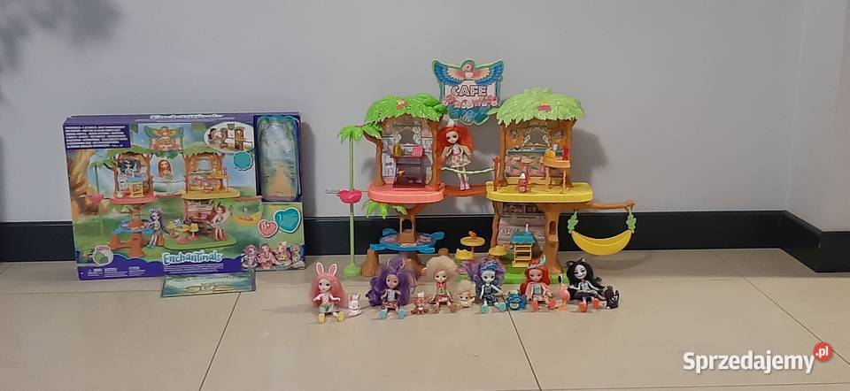 Enchantimals tropikalna kawiarenka 6 lalek Dla Dziecka Aleksandrów Łódzki sprzedam