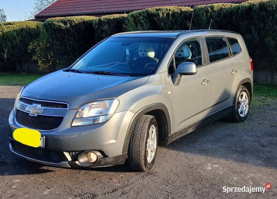 Chevrolet Orlando Rok produkcji 2011 Motoryzacja Jeziorsko