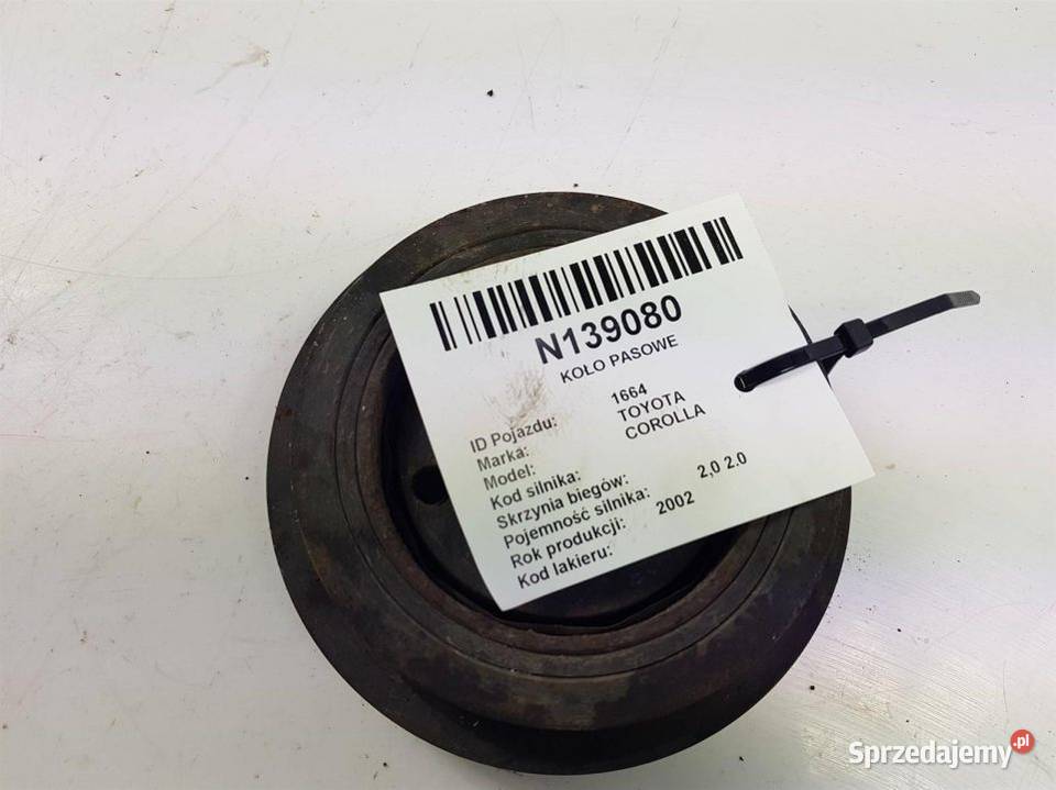 KOŁO PASOWE COROLLA E12 osobowe Pozostałe