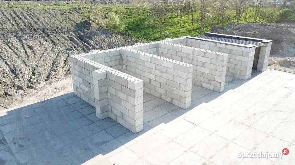 Blok betonowy typ 60 bloki betonowe mury oporowe Mińsk Mazowiecki