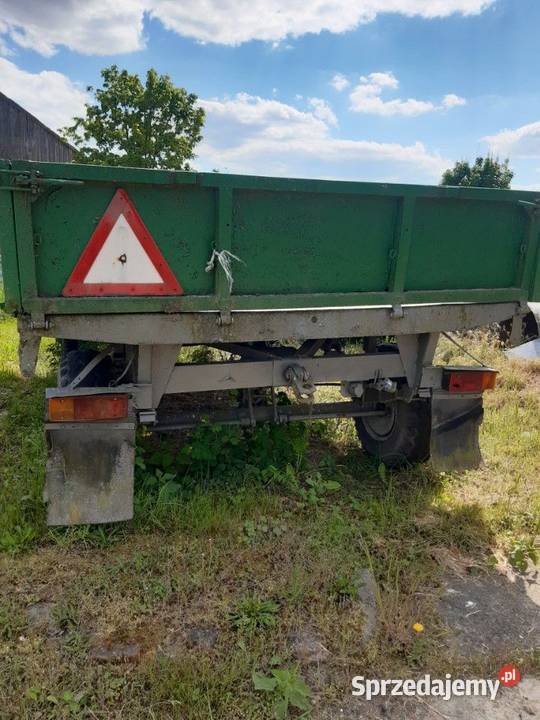 Przyczepa D46 sztywna nieuszkodzony Ścinawa