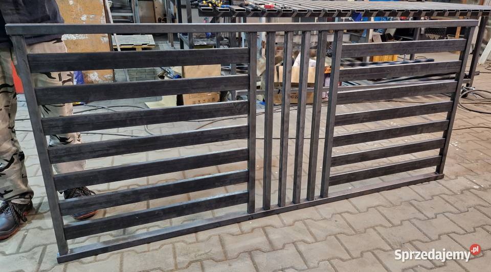 Bramy Ogrodzenia Balustrady Furtki Przęsła Płot metal Gliwice
