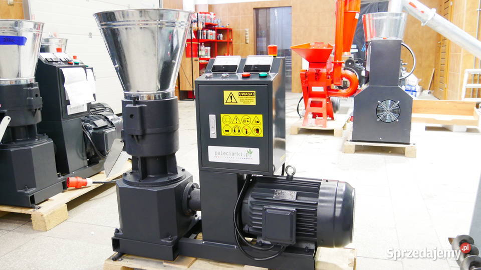 Peleciarka do Produkcji Peletu ze Słomy Siana Zrębice