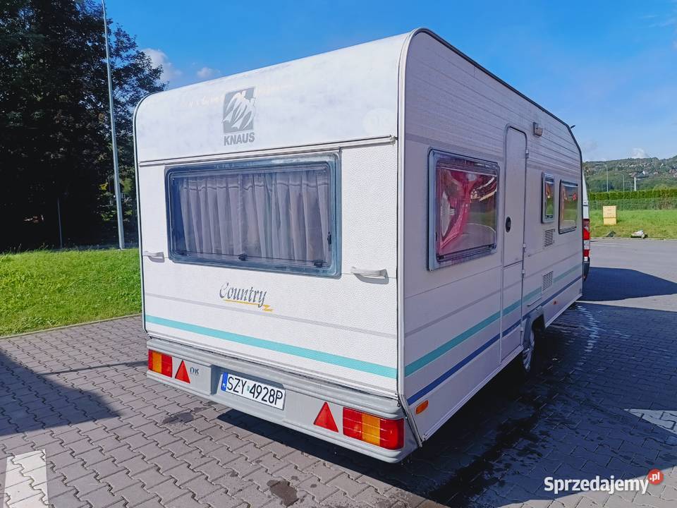 przyczepa kempingowa MAŁE DMC campingowa kemping Międzybrodzie Bialskie