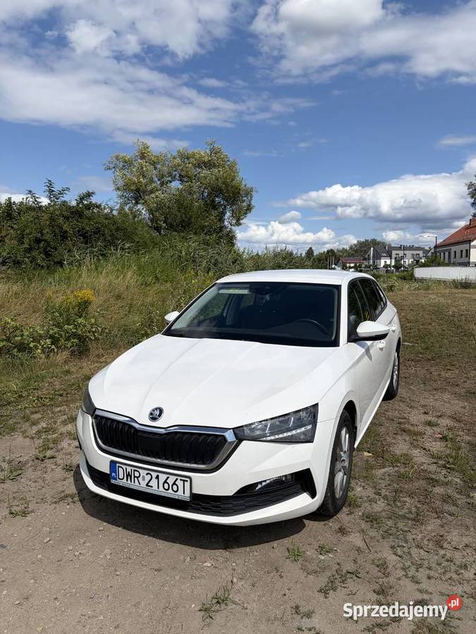 Skoda Scala 16 TDi 2021 salon Polska nieuszkodzony Scala Siechnice