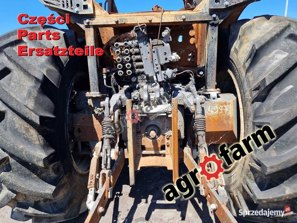 Valtra N174S części skrzynia biegów most przedni Byków