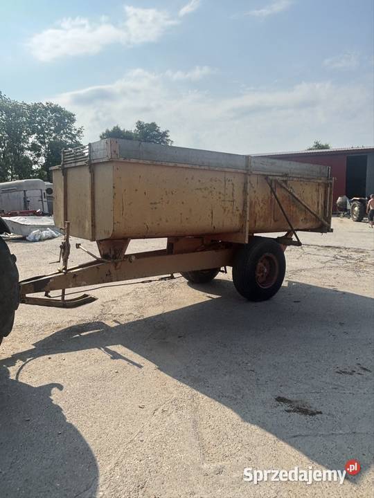 Przyczepa skorupowa 8 ton Przyczepy rolnicze Rolnictwo Wysokie Mazowieckie