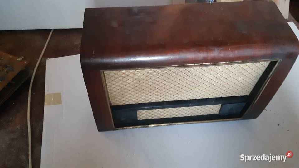 Obudowa odbiornika radiowego lampowego Pozostałe dolnośląskie Wrocław sprzedam