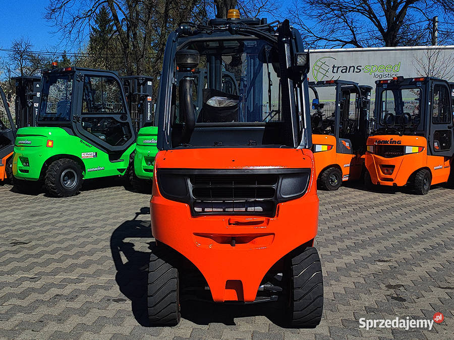 Wózek widłowy Linde H30D02 diesel 3 tony triplex Kęty