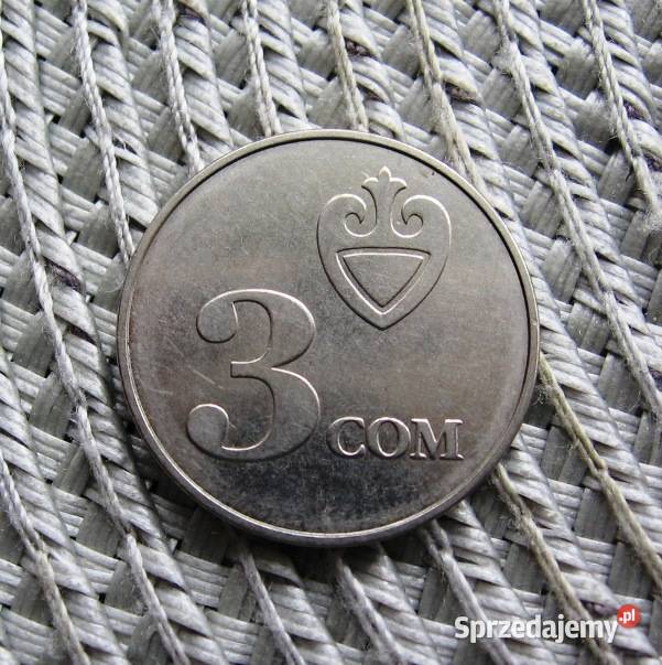 Kirgistan 3 Som 2008r Kalisz