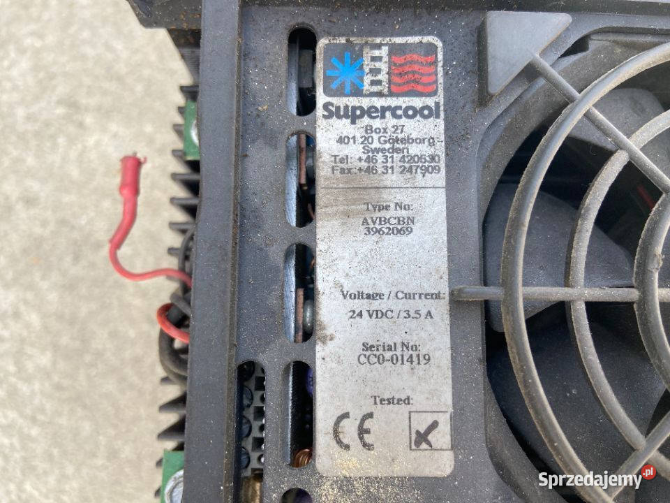 Supercool Volvo Type AVBCBN 3962069 24VDC35A Maszewo