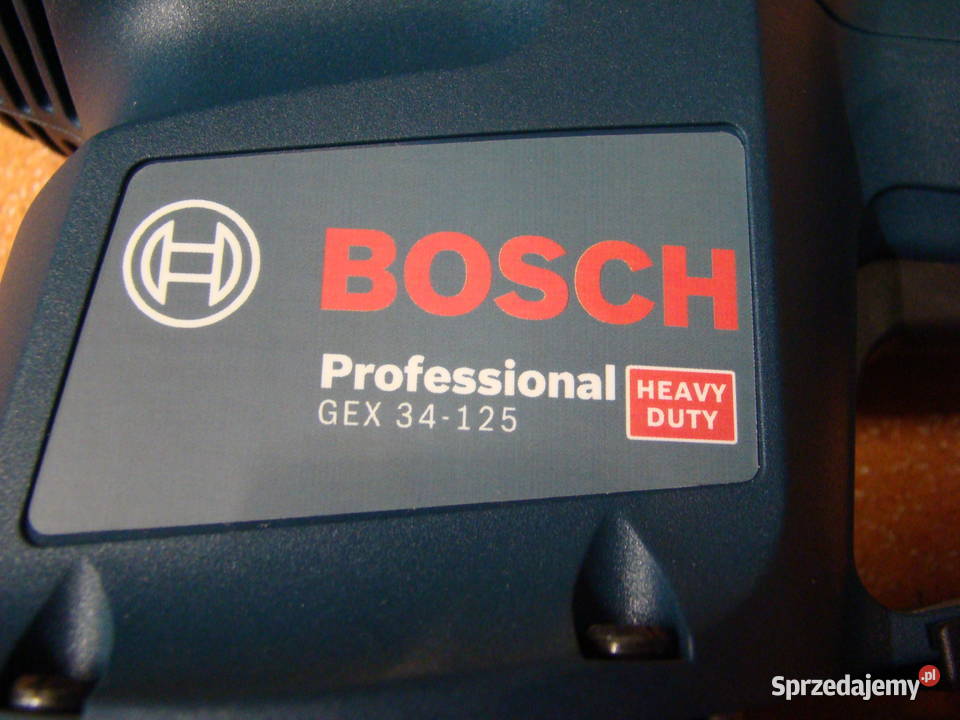 Szlifierka oscylacyjnoobrotowa GEX 34125 125mm śląskie Bielsko-Biała