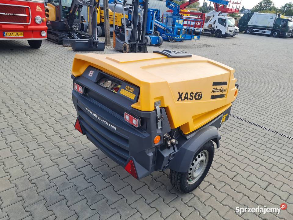 Sprężarka ATLAS COPCO młoty wąż 2013 Dąbrowa Tarnowska