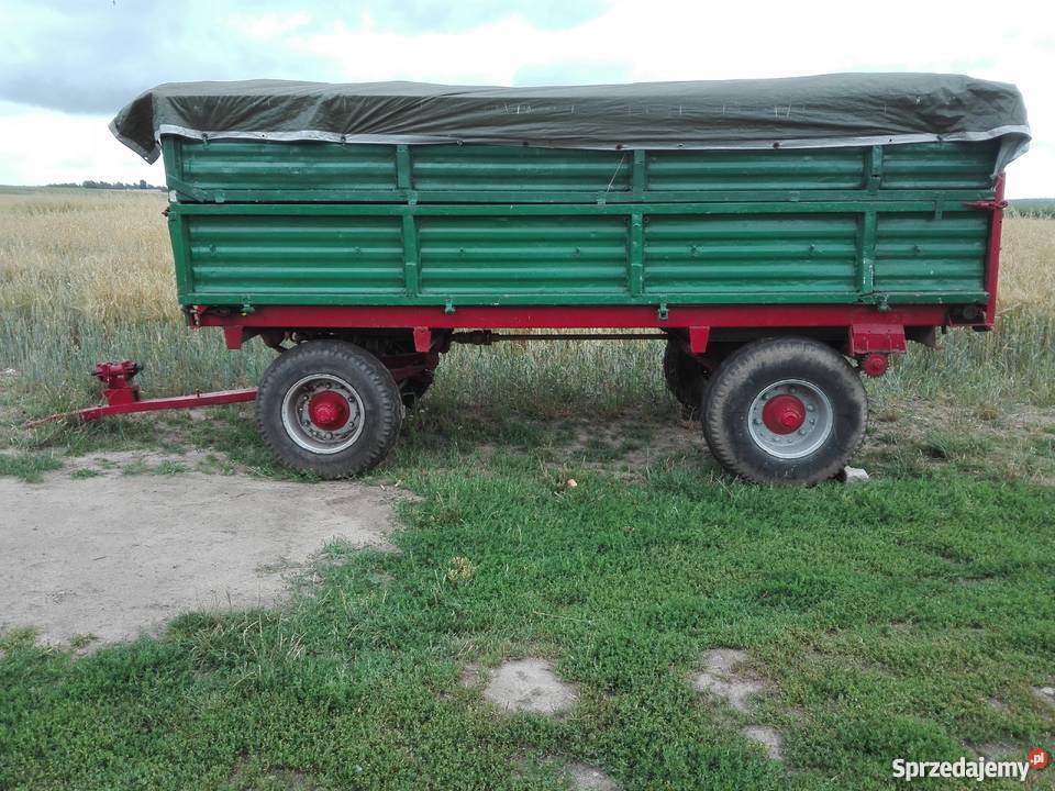 Rozrzutnik dwuosiowy przyczepa warmińsko-mazurskie