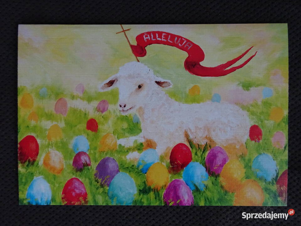 pocztówka wielkanocna Wielka Noc Warszawa sprzedam