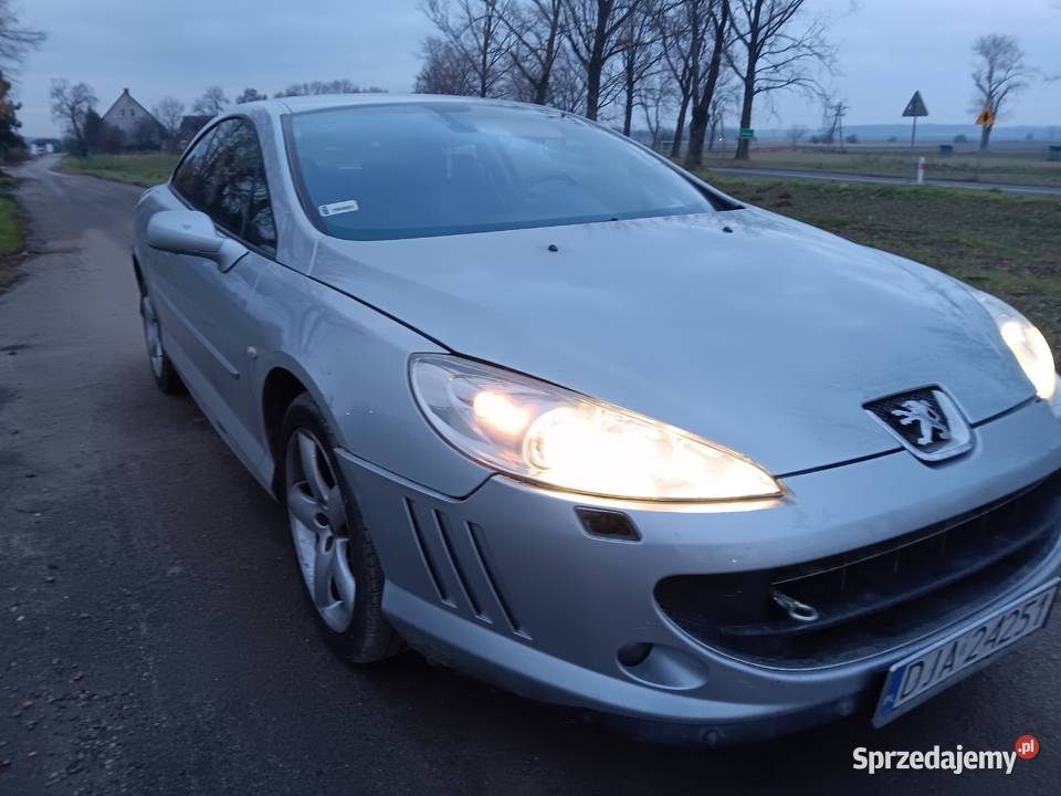 Sprzedam peugeot 407 coupe 27 HDI 293000km Strzegom