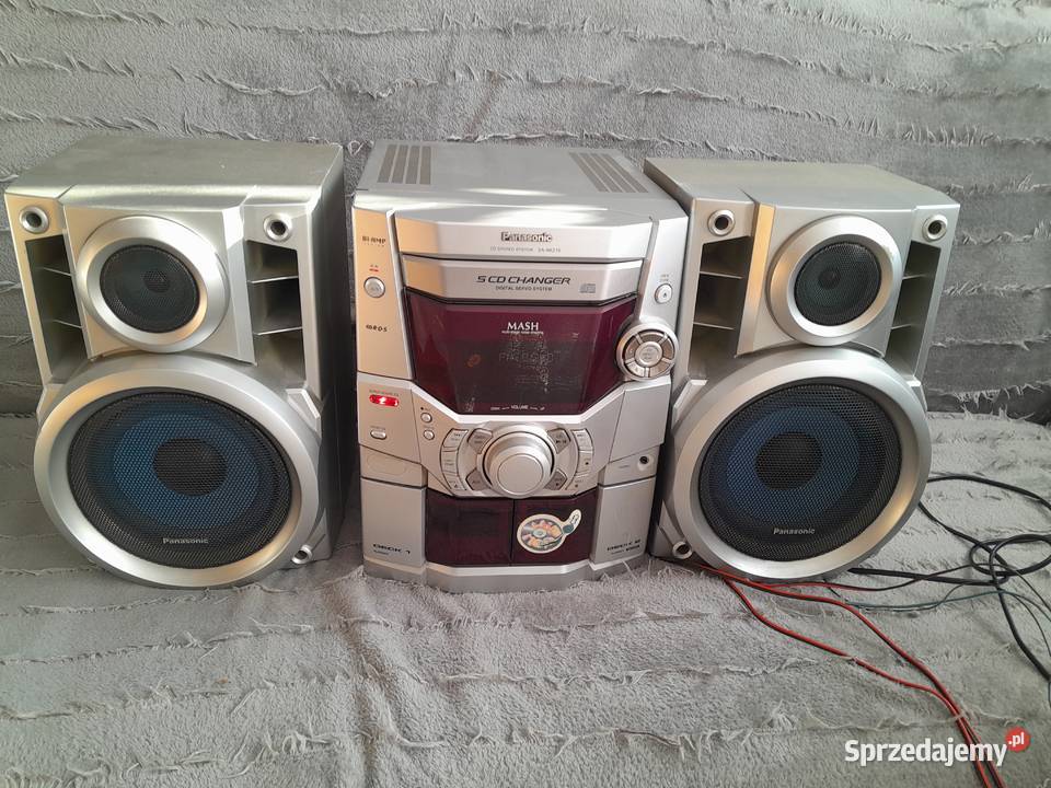 Wieża Panasonic SAAK210 z głośnikami Tarnów
