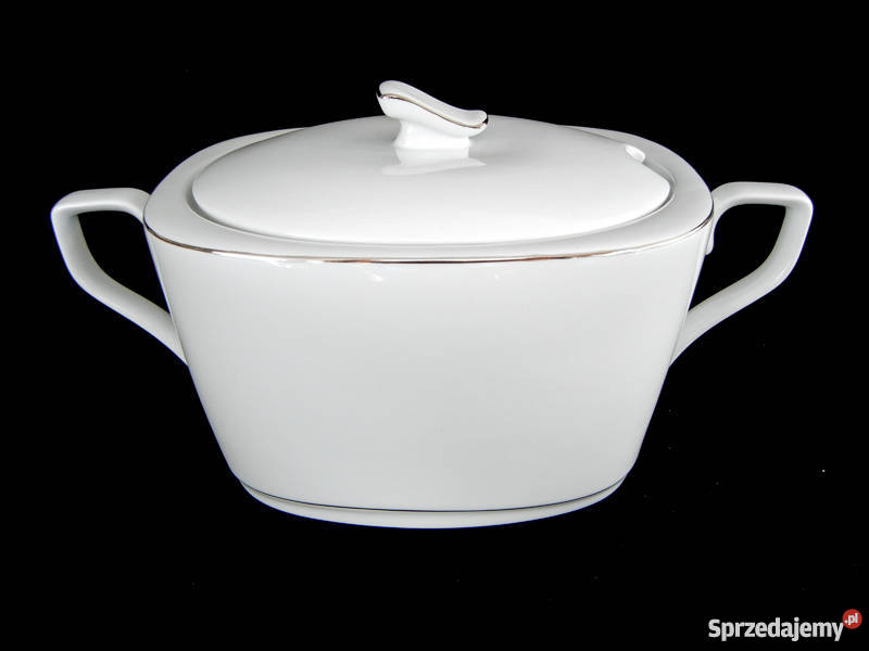 Serwis obiadowy porcelanowy AurisAurora 12 osób odcienie żółtego Wałbrzych sprzedam
