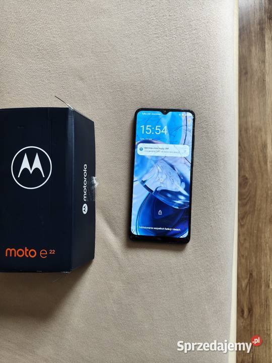 Motorola e22 4gb ram 64 pamięci Warszawa sprzedam