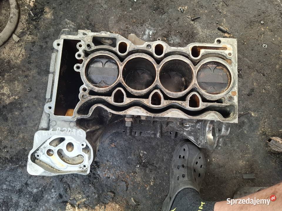 BMW E46 20 B N46B20AA silnik dół blok wal tloki Silniki i osprzęt