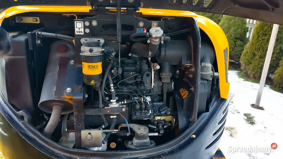 JCB 8026 CTS z 2017 roku 4159 mtg stan kabina