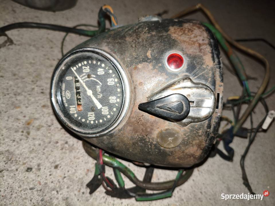 Lampa przednia z instalacją elektryczną Ural M62 Leszno sprzedam