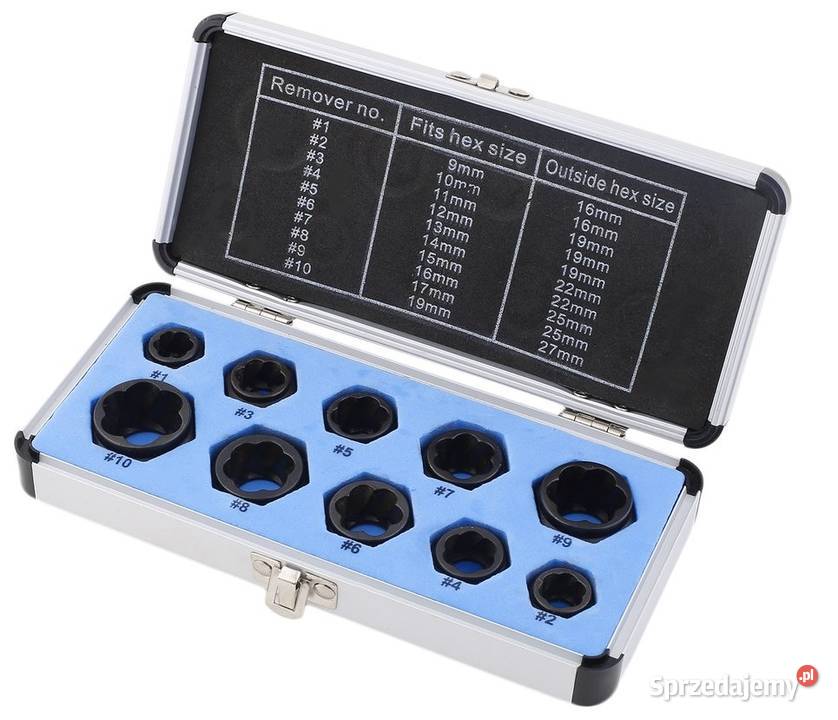 Nasadki Do Uszkodzonych Obrobionych Śrub Narzędzia ręczne Lublin sprzedam