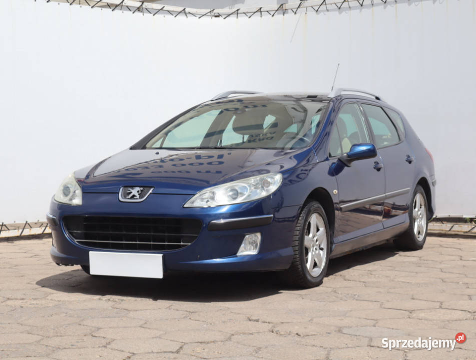 Peugeot 407 20 HDI niebieski