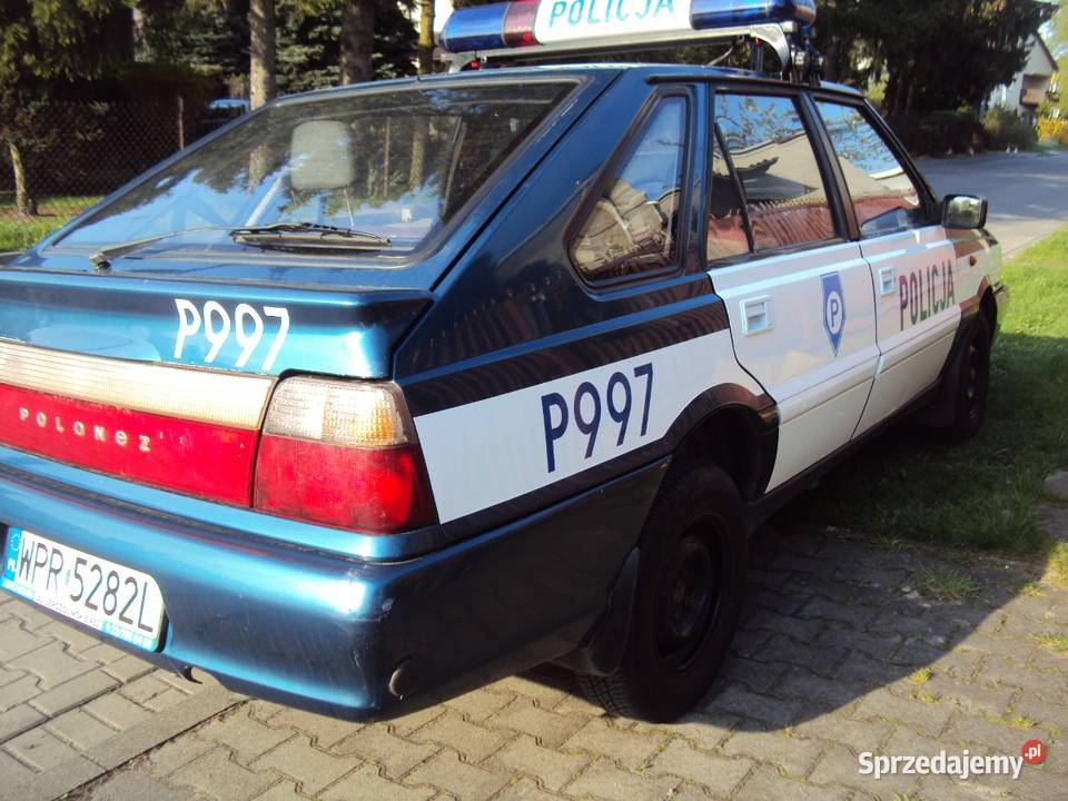 POLICJA 997 caro plus oryginalny lakier mazowieckie Pruszków