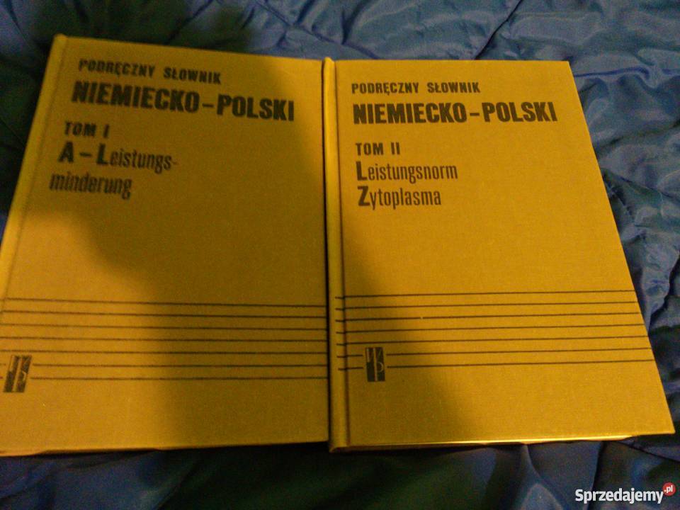 Słownik niemiecko-polski w 2 tomach