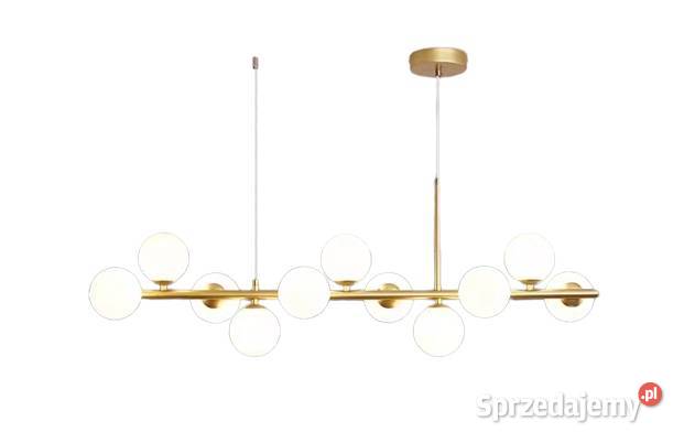 Helix Milk żyrandol stół nowoczesny 11punktowy śląskie Katowice