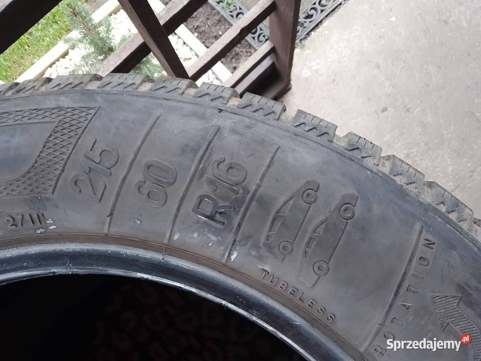 Opony zimowe kleber r16 60 215 Samochodowe Ostrów Wielkopolski