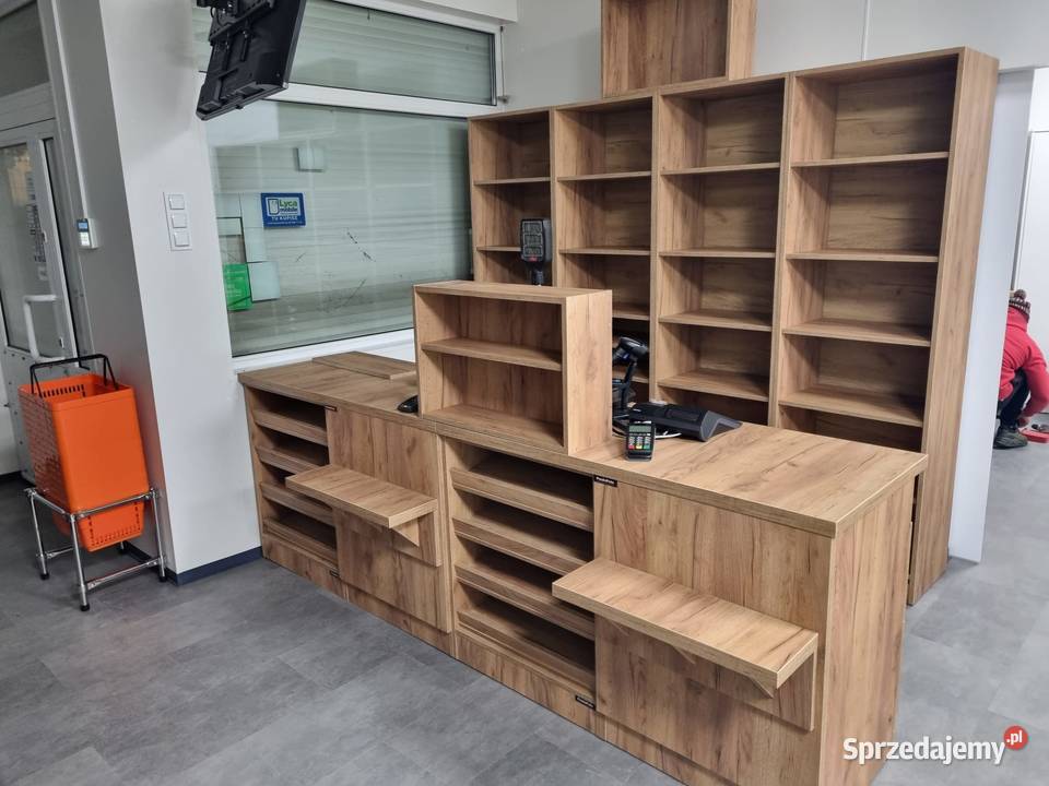 Lada sklepowa sprzedażowa box kasowy recepcja Bzinica Stara