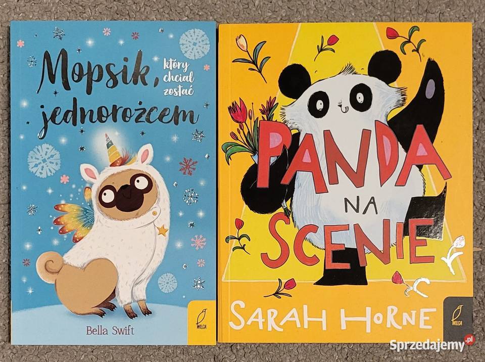 Mopsik który chciał zostać jednorożcem Panda na