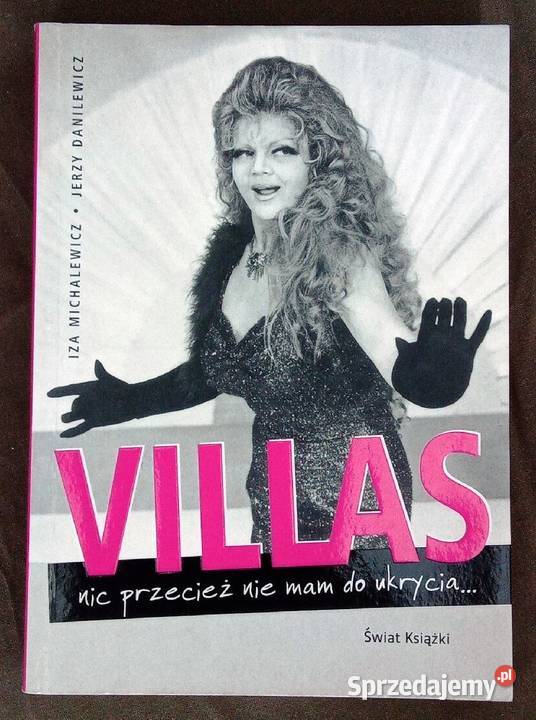 Książka Villas Nic przecież nie mam do ukrycia sprzedam