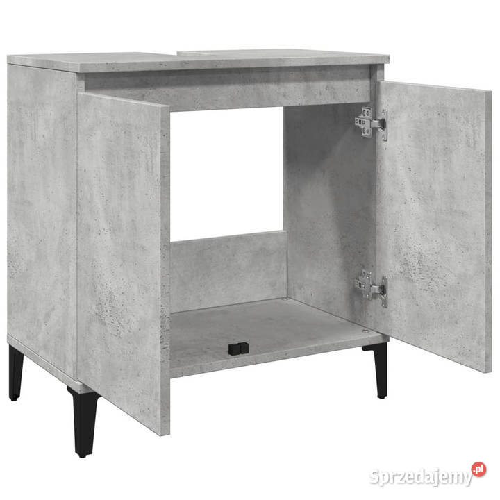 Szafka pod umywalkę szarość betonu 58x33x60 Warszawa