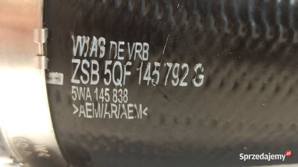 SKODA KODIAQ RURA INTERCOOLERA 20TSI 5QF145792G dolnośląskie