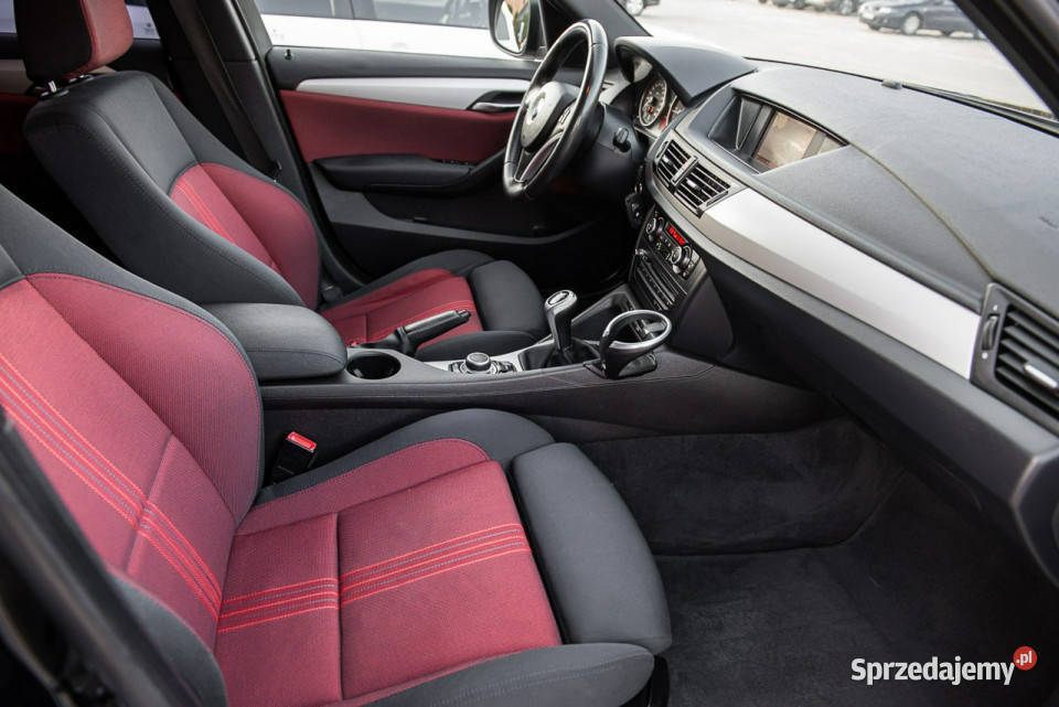 BMW X1 Manual 20d 177 xDrive Super Stan Opłacona podgrzewane fotele Zwoleń