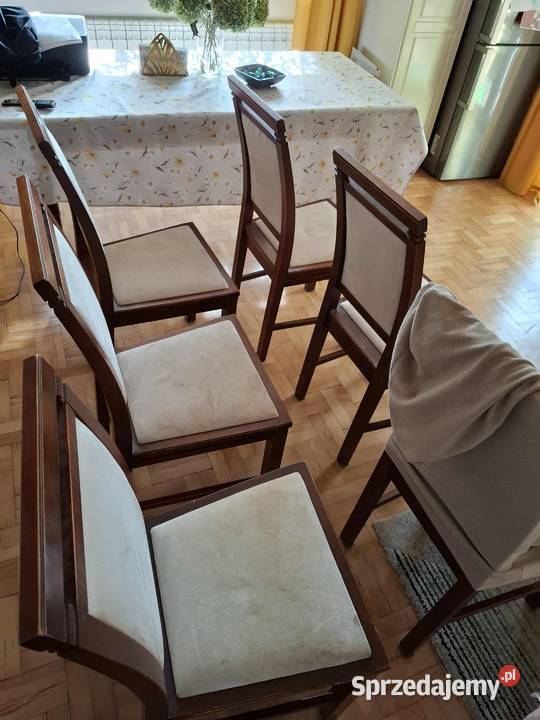 zestaw 6 krzeseł kuchennych krzesła krzesło