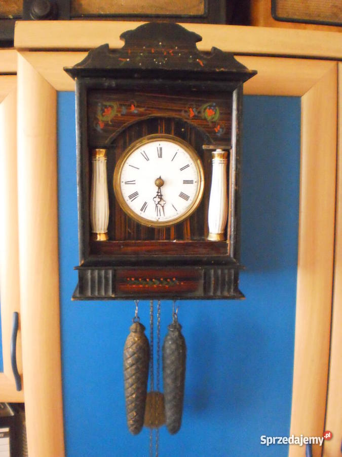 Orginalny Zegar Schwarzwald z około 1840r Bydgoszcz