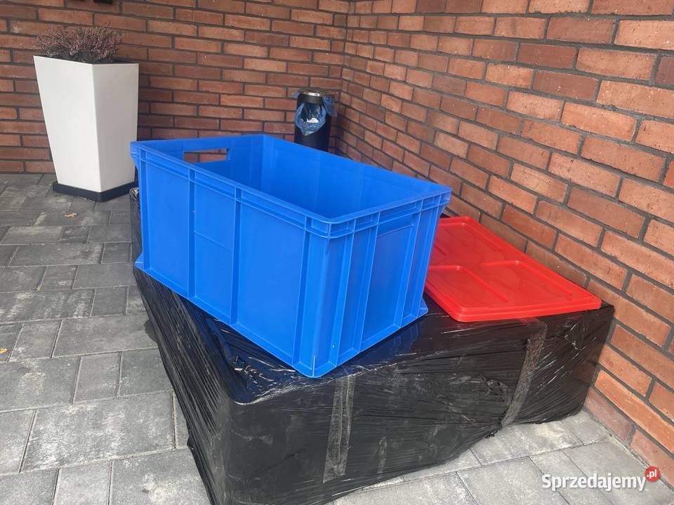 Skrzynki plastikowe E1 E2 E3 pokrywy NOWE łódzkie Walichnowy