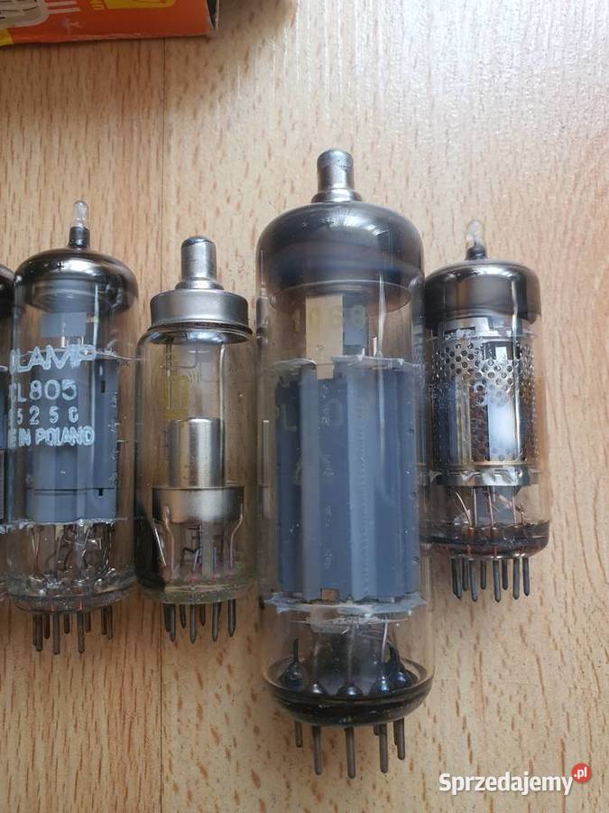 Lampy elektronowe do sprzętu RTV sprawne