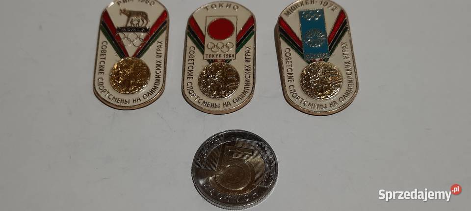odznaki sportowe 3 ZSRR 14 Warszawa