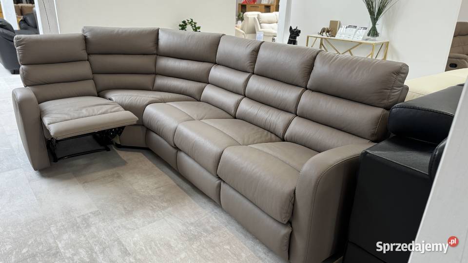 Mega PROMOCJA nowy narożnik Skóra Naturalna