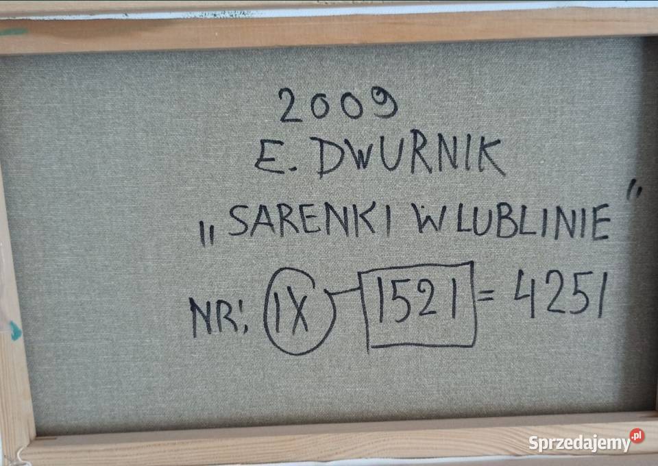Edward Dwurnik obraz na płótnie sarenki w Obrazki i obrazy Warszawa
