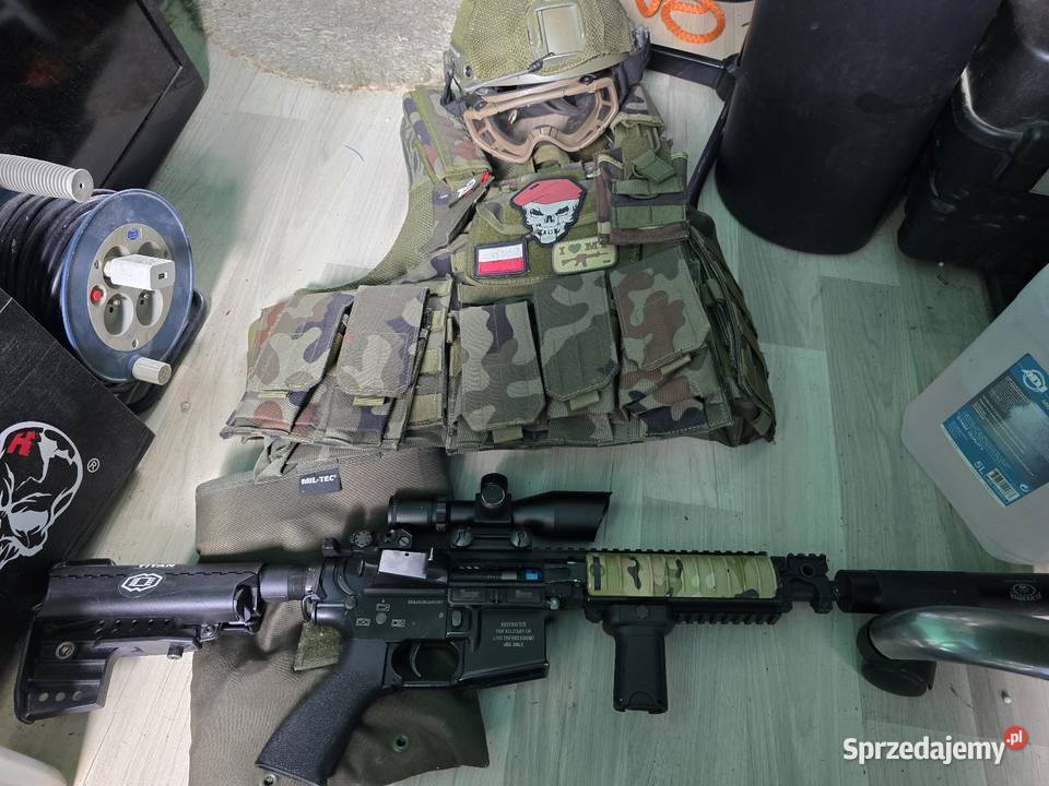 Zestaw asg m4 gate titan plus kamizelka i Chełm Kraków