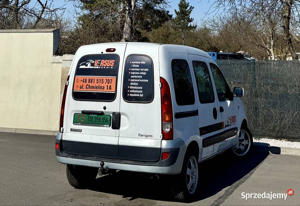Renault Kangoo 15 dCi Lift 2005 Alu Hak Wrocław