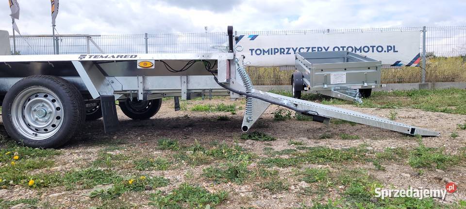 Przyczepa pod minikoparkę Laweta Temared 3500DMC Lawety Piła