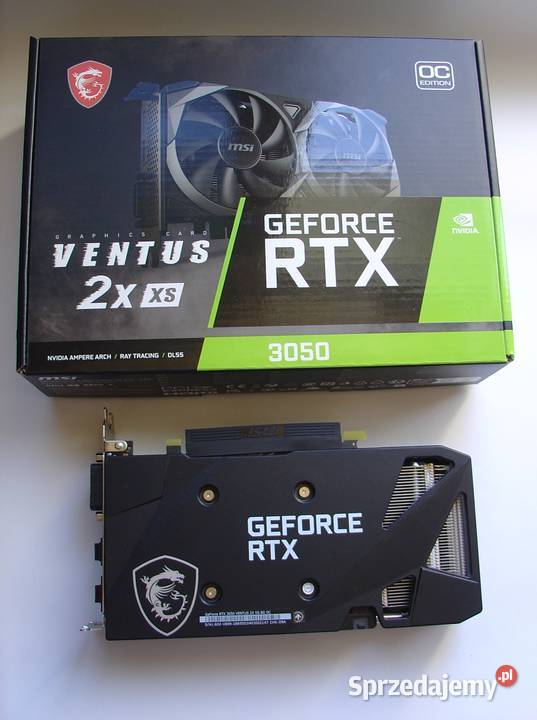 Karta graficzna MSI GeForce RTX 3050 VENTUS 2X Łódź